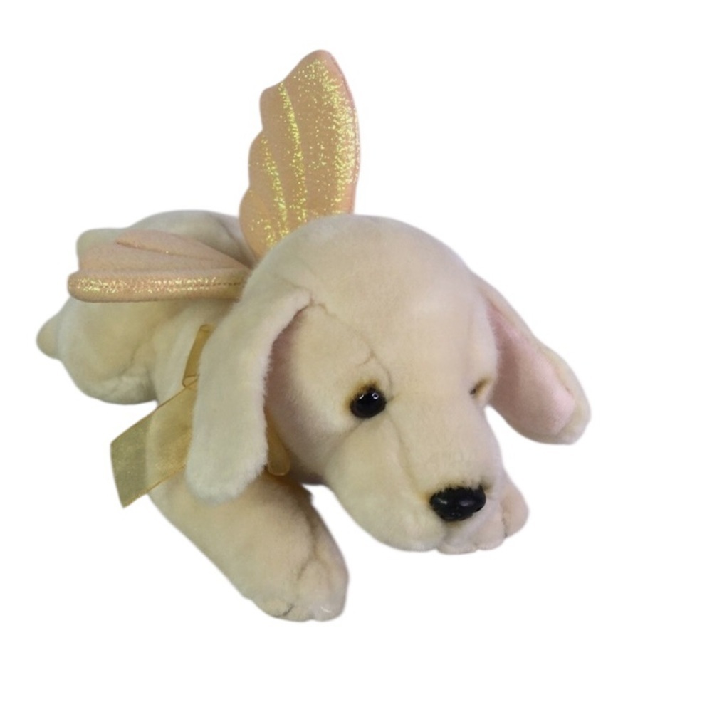 Russ Berrie Labrador Retriever Lab Dog Angel Wings Ulta Stuffed Plush Animal Toy